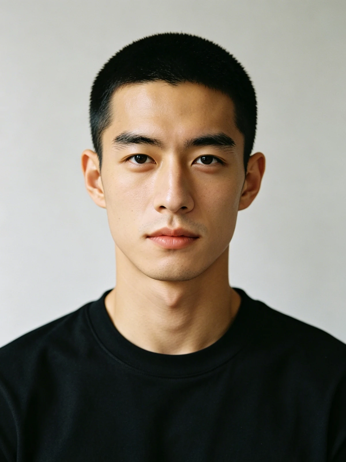 护照证件照生成前示例图像