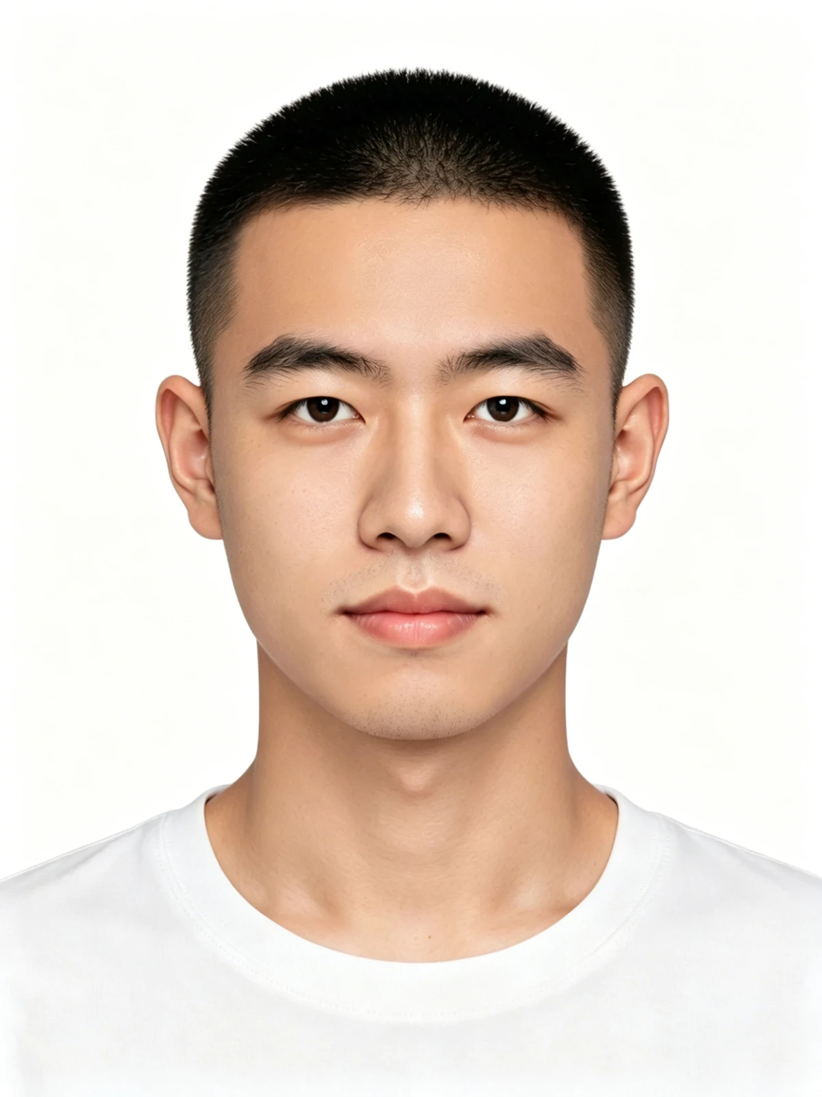 驾照证件照生成前示例图像