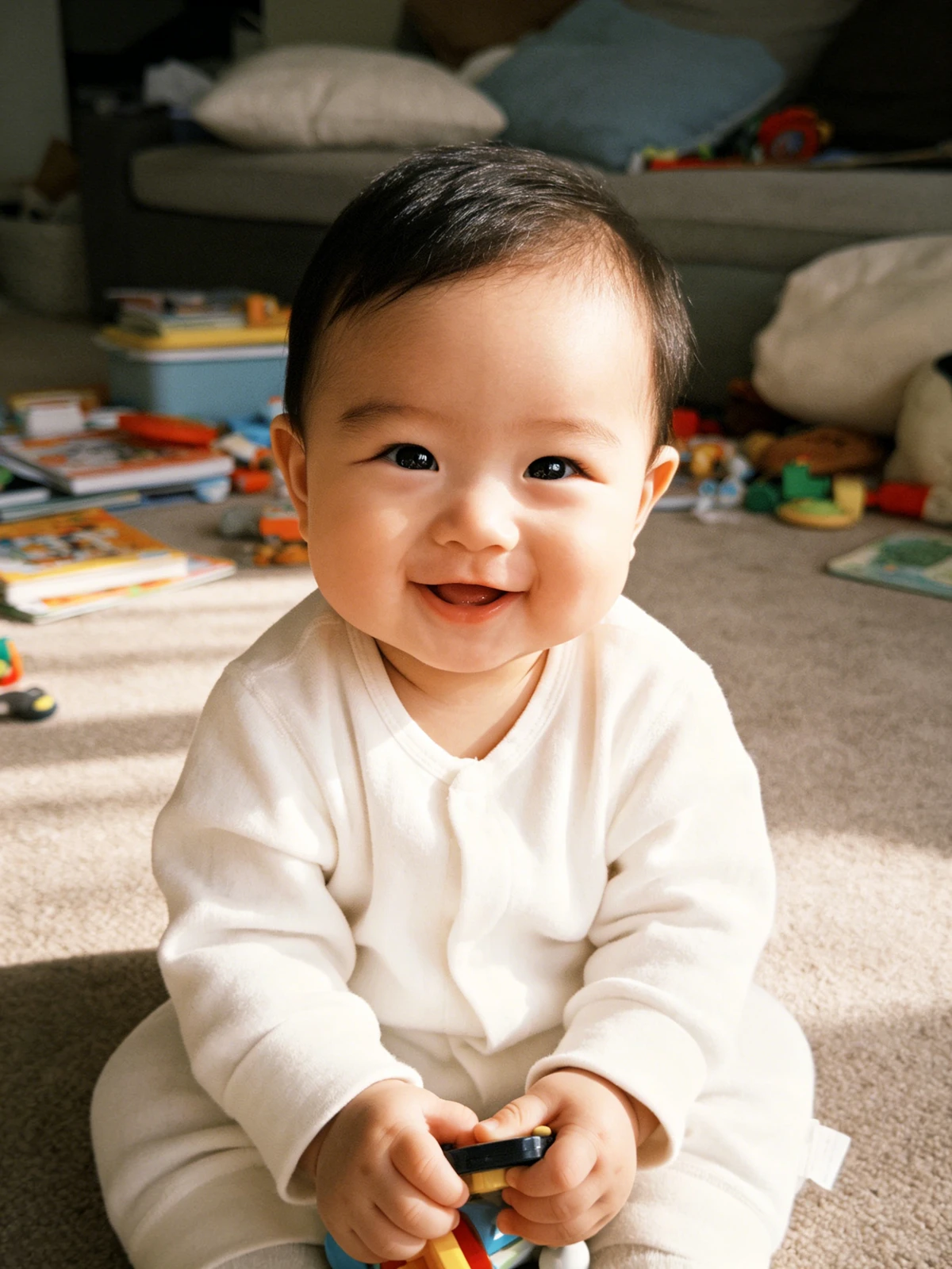 证件照换底前示例图片