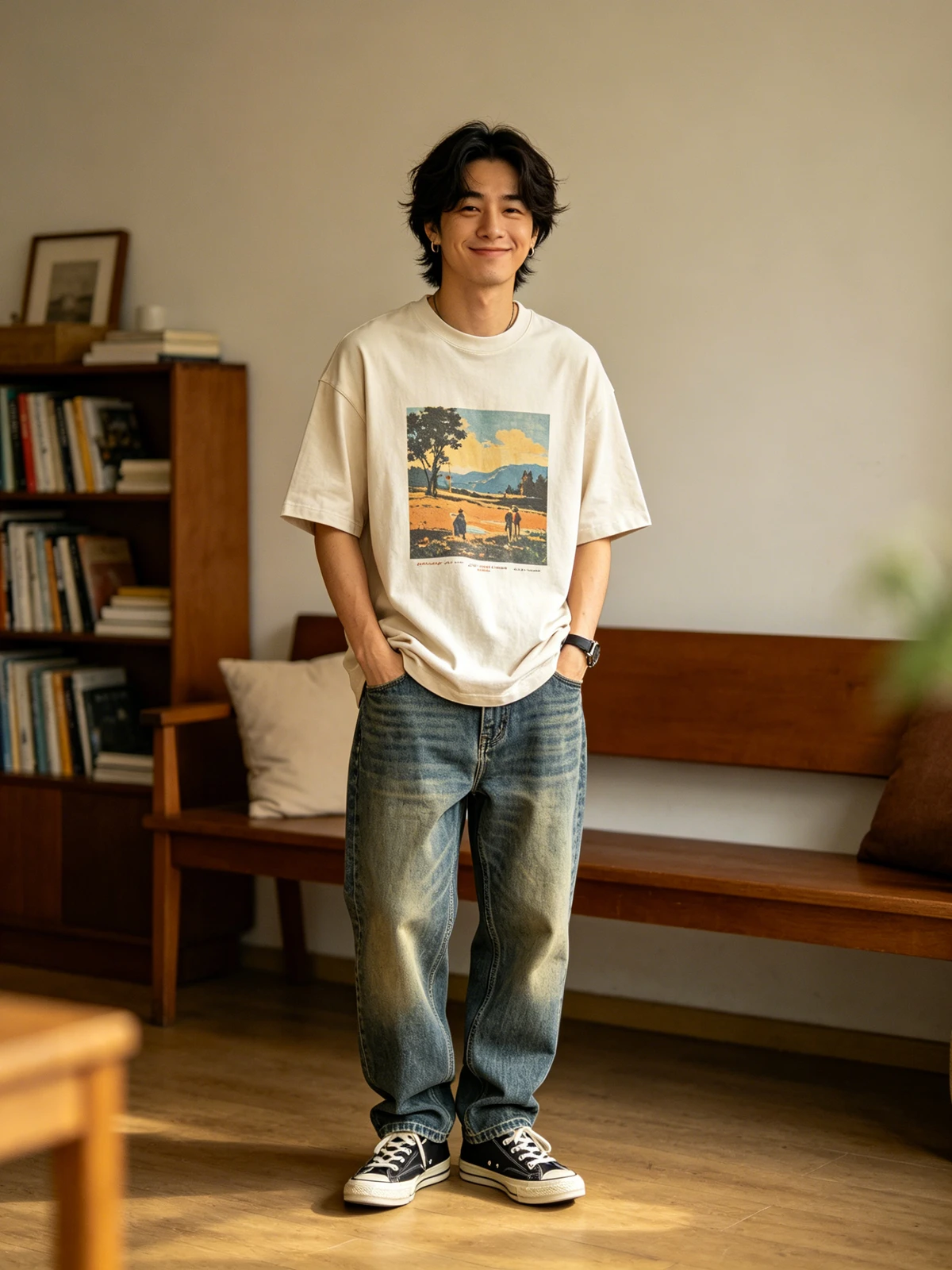 服装替换前示例照片