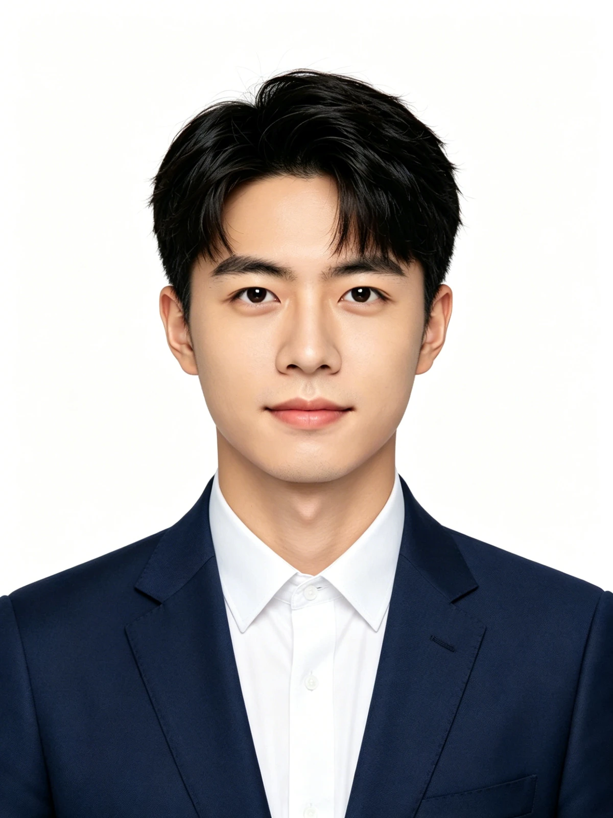 休闲装照片处理前示例照片