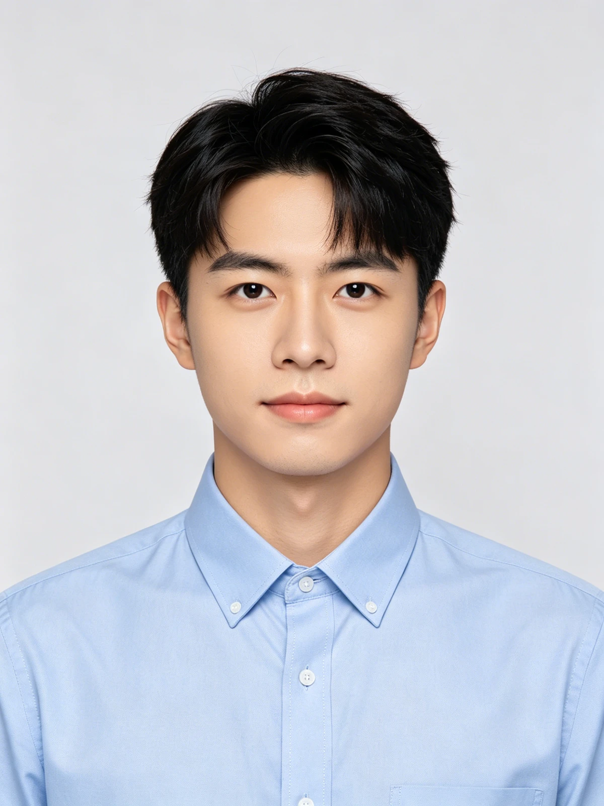 休闲装照片处理前示例照片