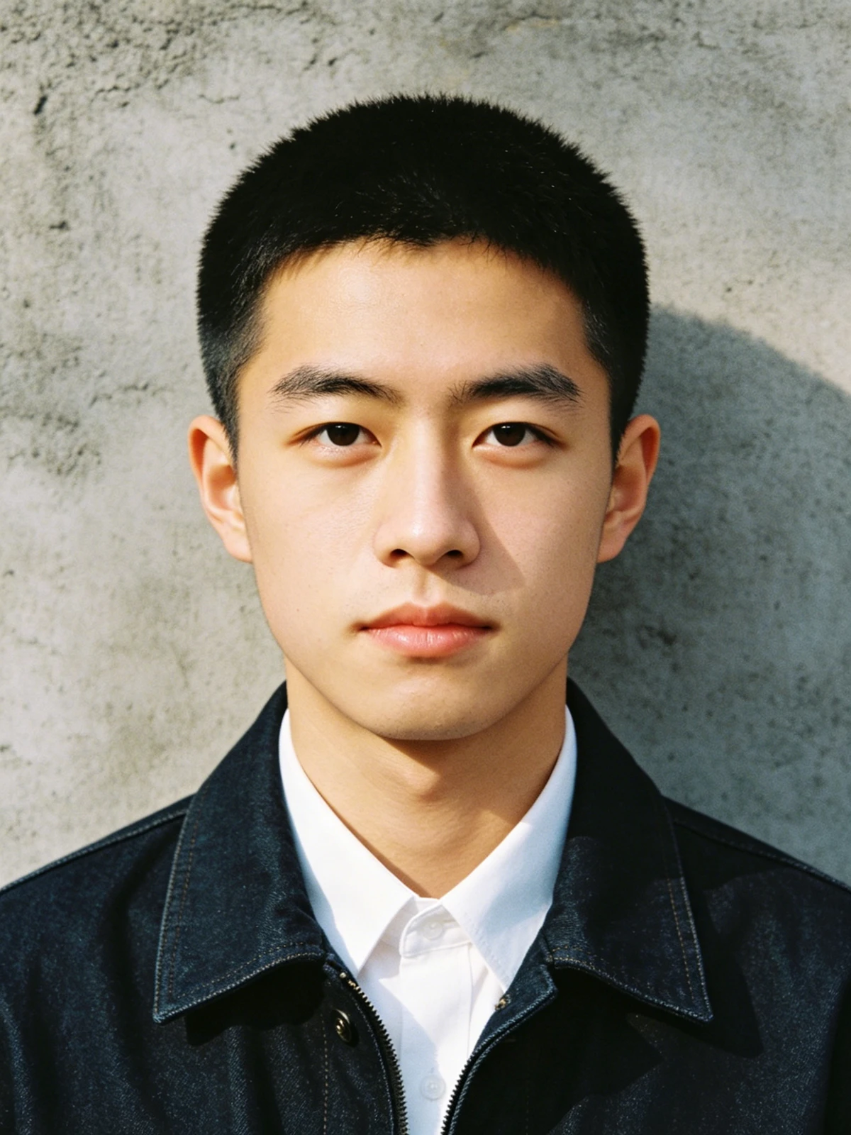 证件照换背景色前示例图片