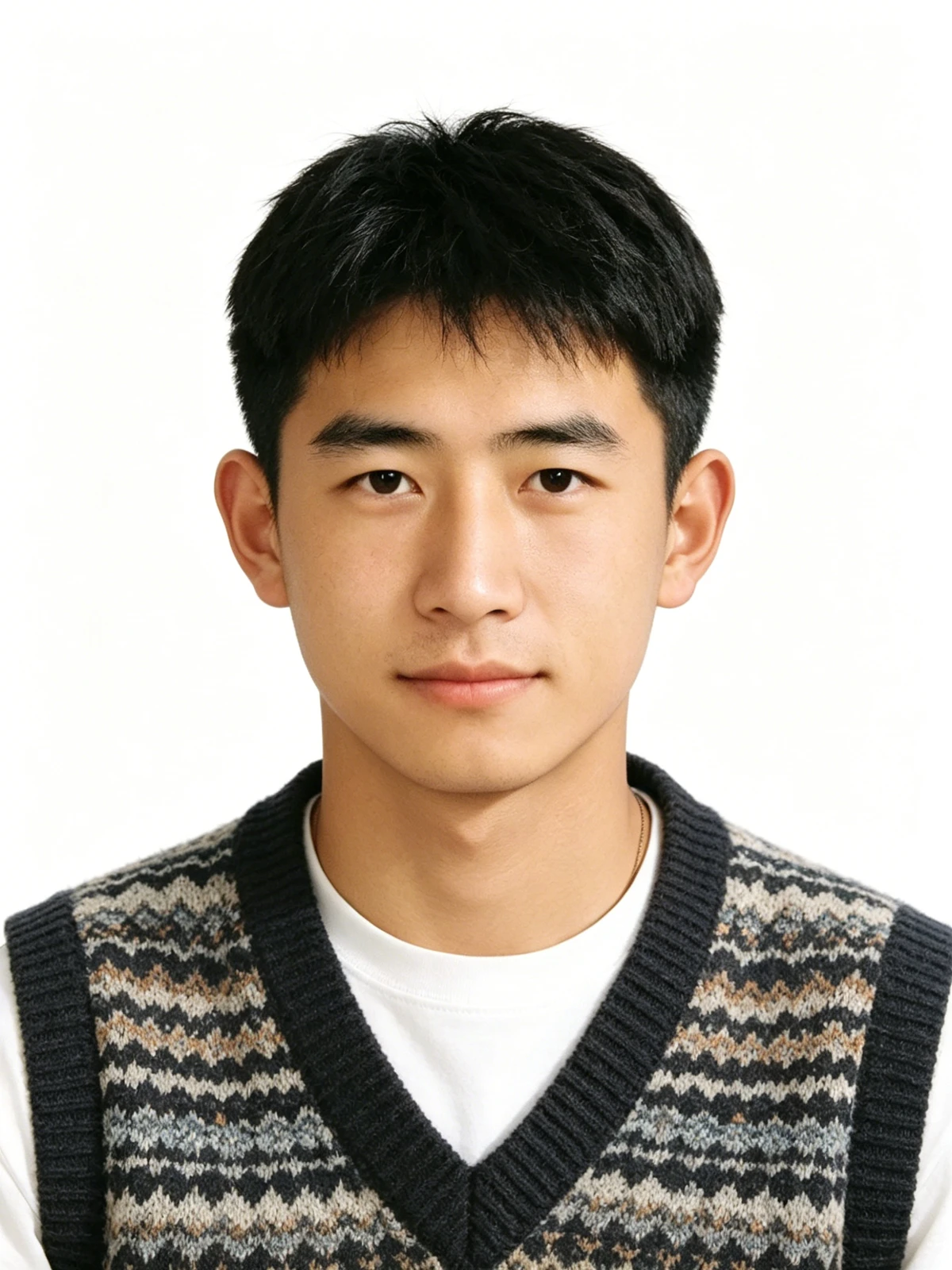 证件照尺寸调整前示例照片