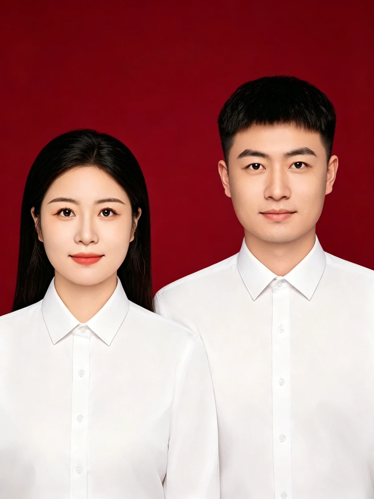 红底证件照换色前示例图像