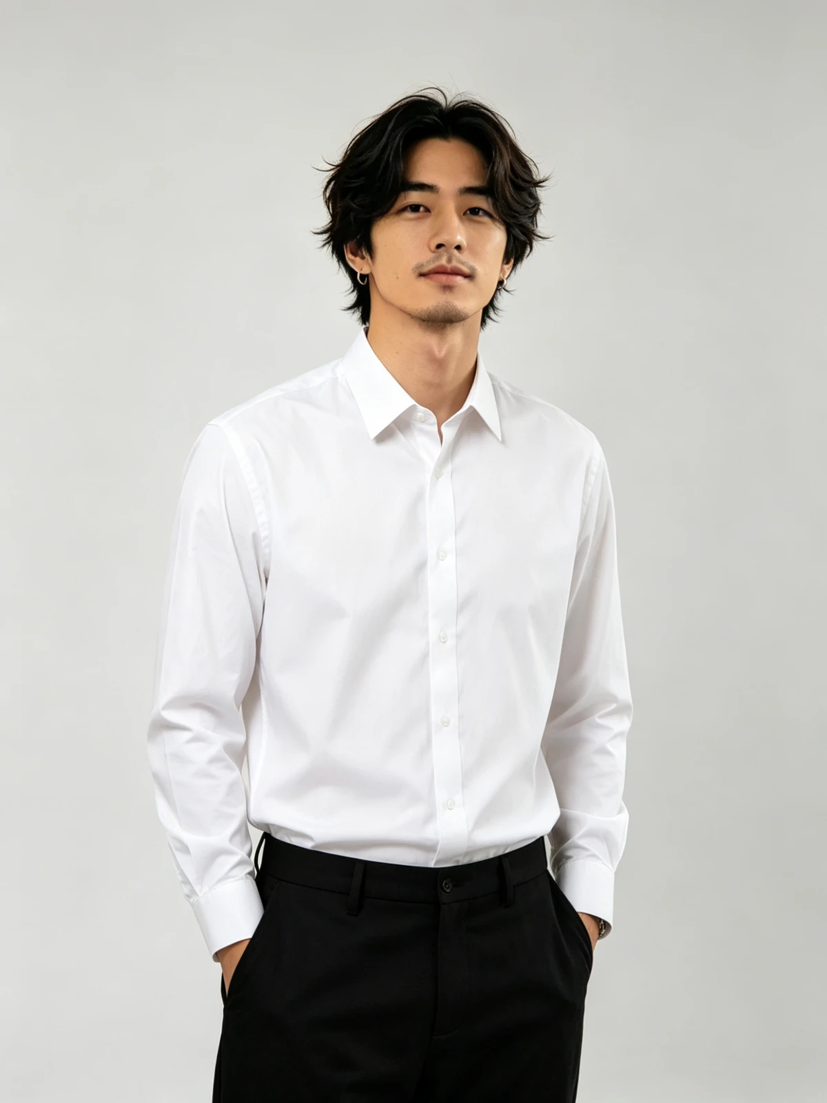 证件照服装处理前示例图片