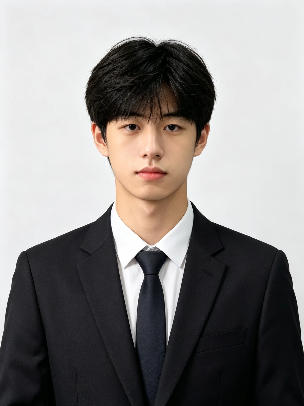 考试报名一寸照制作前示例照片