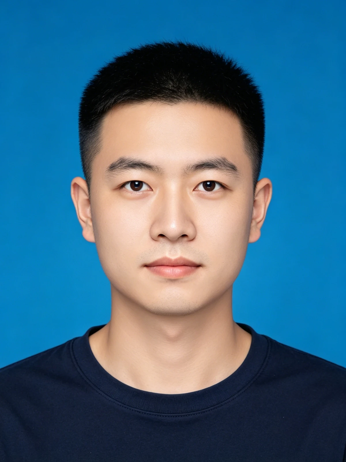 证件照智能修改前示例图像