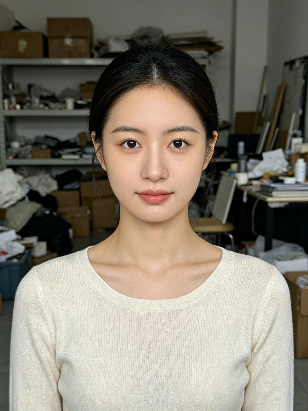 证件照背景替换前示例图片