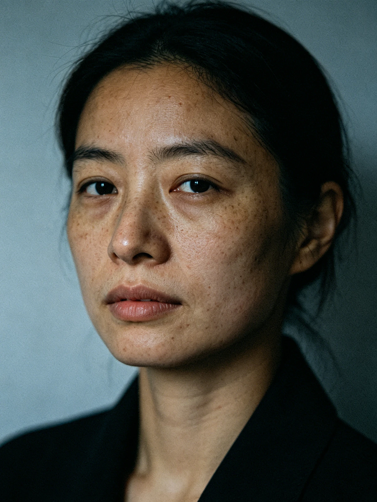 证件照美颜前示例照片