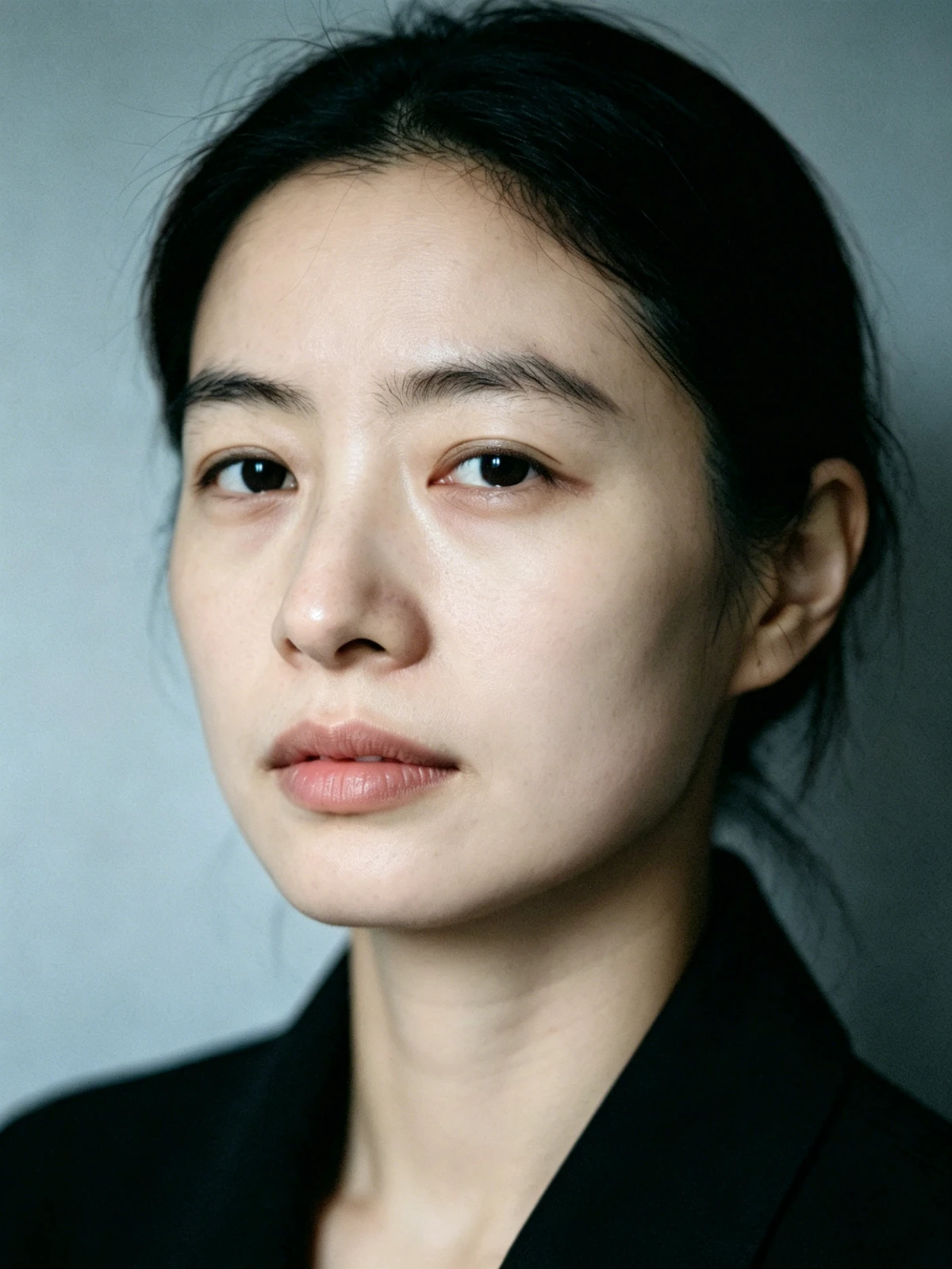 证件照美颜前示例照片